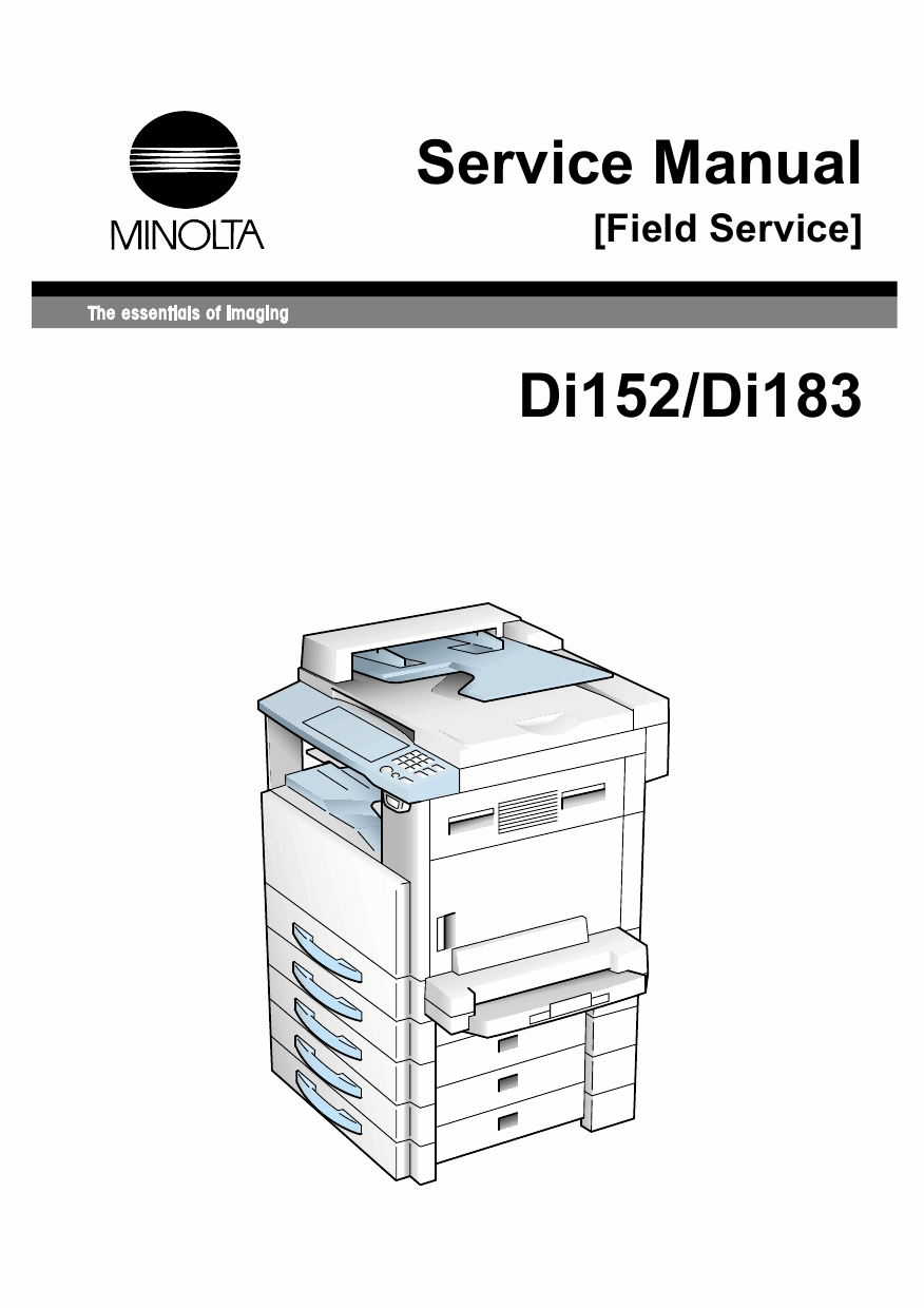 Konica-Minolta MINOLTA Di152 Di183 Service Manual-1